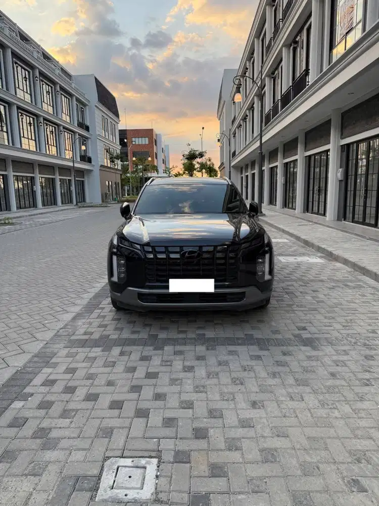 Hyundai Palisade Signature 2023 black hitam pemakai langsung 2022/2024