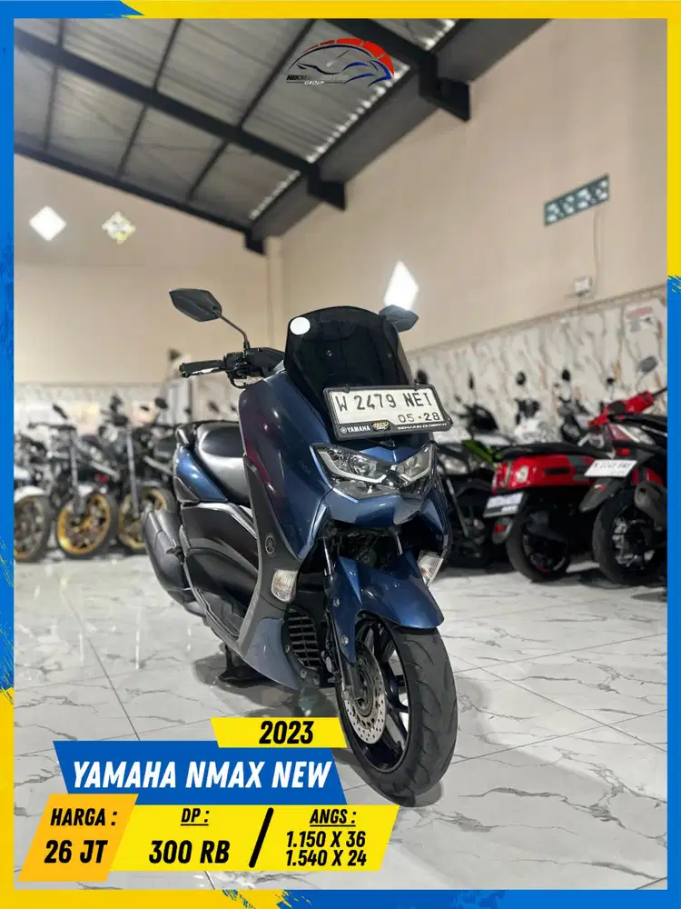 YAMAHA NMAX NEW 2023 PLAT W MURMER POLL HIKMAH MOTOR KEPUH MALANG