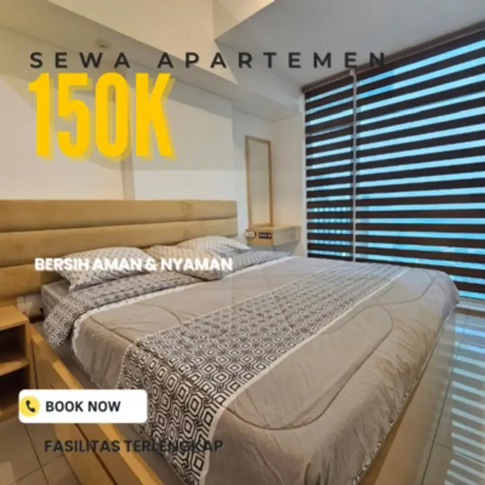 Sewa Apartemen SPRINGWOOD RESIDENCE Harian/Transit Termurah Tangerang