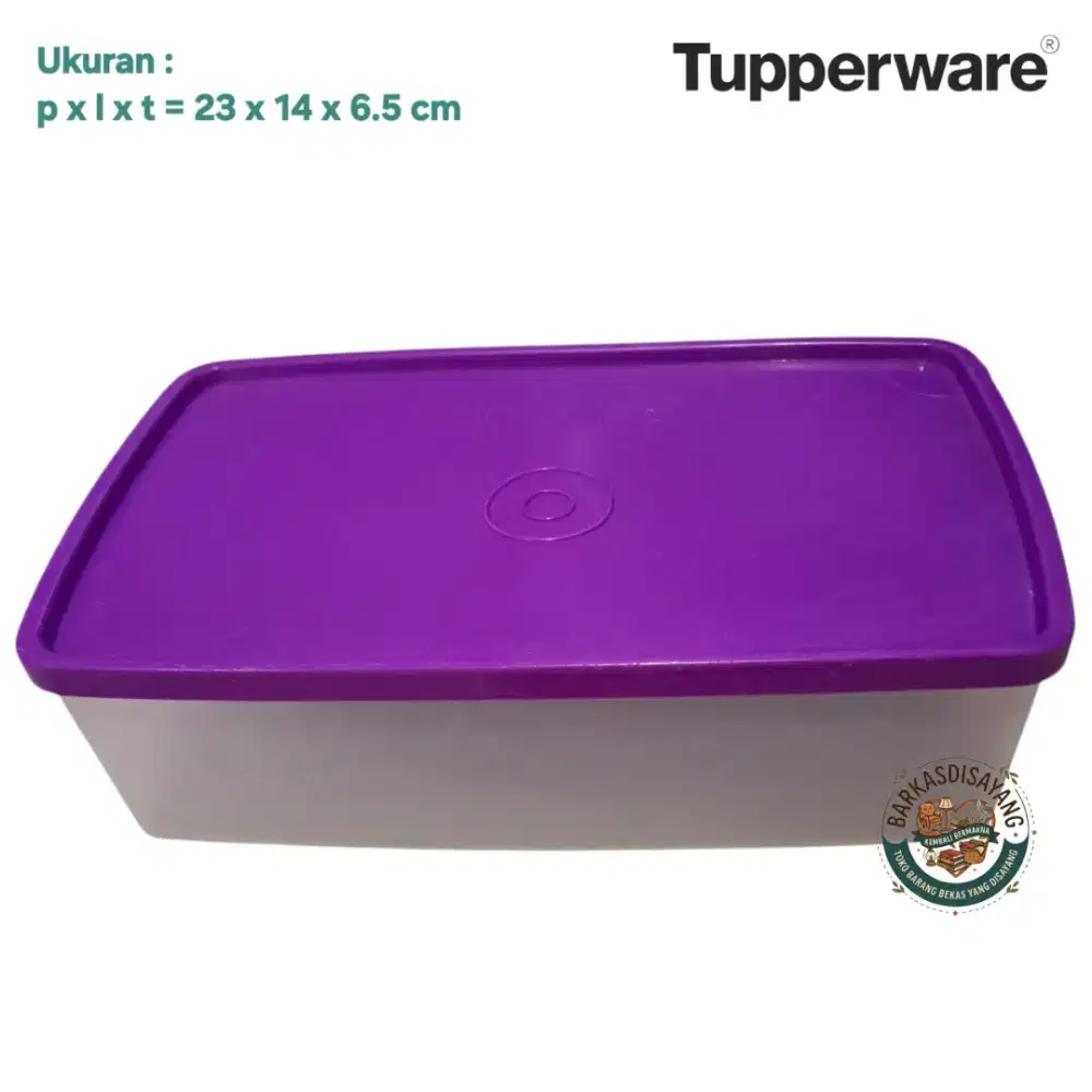 MURAH MISTING TOPLES WADAH MAKANAN KUE SNACK KERIPIK BRAND TUPPERWARE