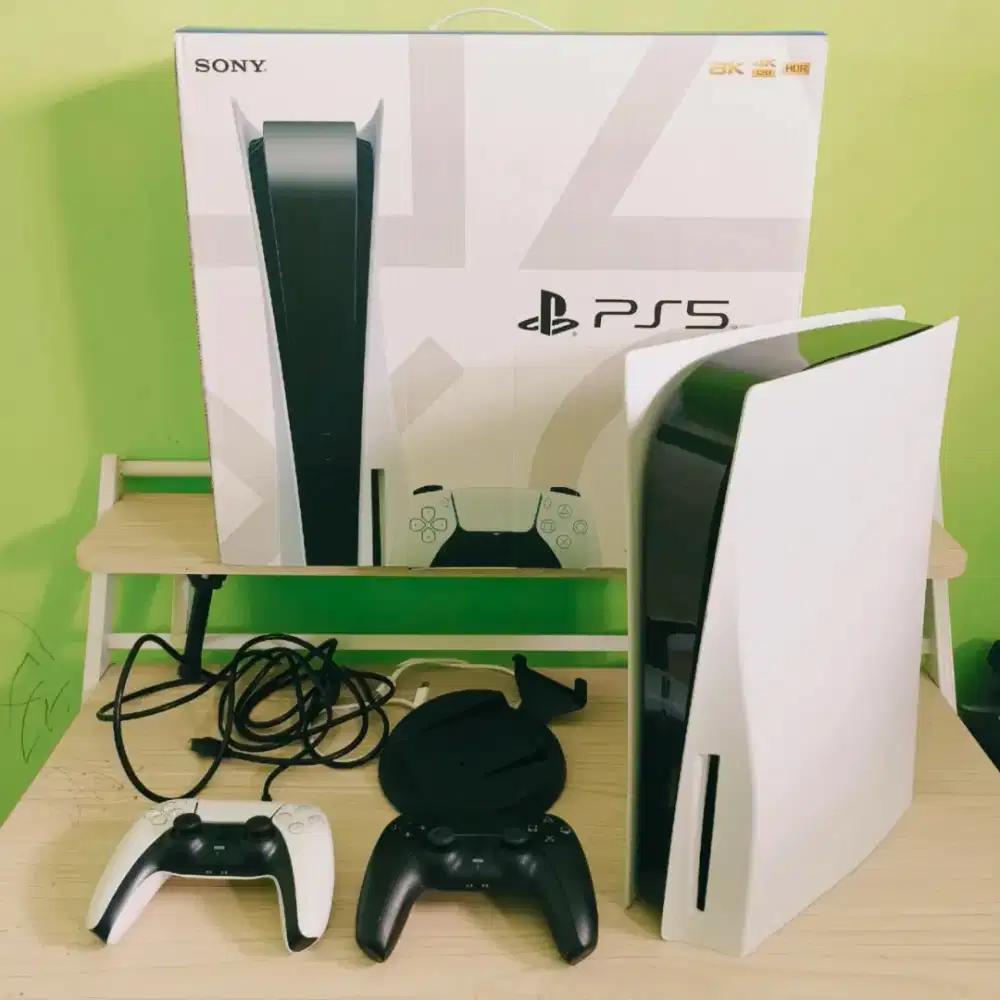 Ps5 disc full games 2 stik fullset sony playstation 5 fat console disk