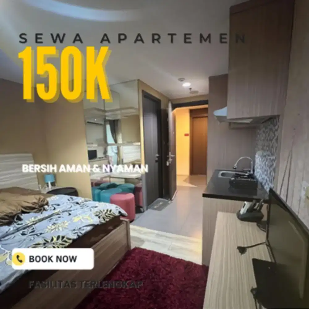 Sewa Apartemen HARIAN/TRANSIT BINTARO ICON Tangerang Selatan Termurah