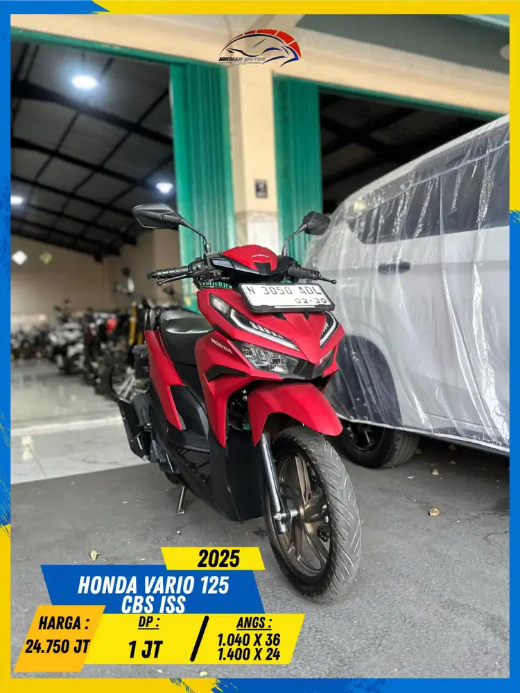 HONDA VARIO 125 CBS ISS 2025 ISTIMEWA LURR HIKMAH MOTOR KEPUH MALANG