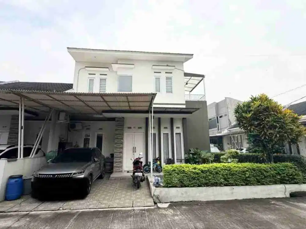 Rumah Cantik SEMI FURNISHED LT 100 Di Komplek Cikoneng Bojongsoang harga 1,3 Milyar
