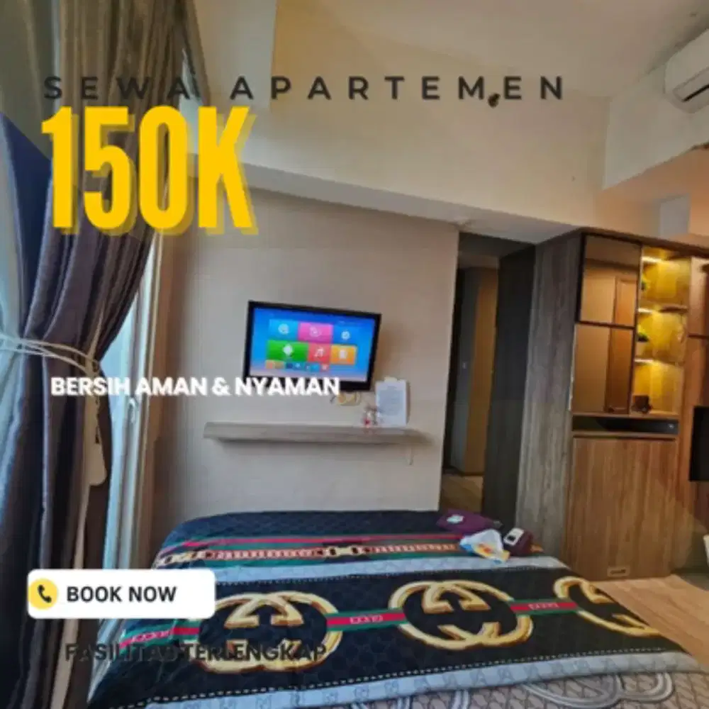 Sewa Apartemen DEPOK TSM TRANSPARK CIBUBUR Harian/Transit Termurah