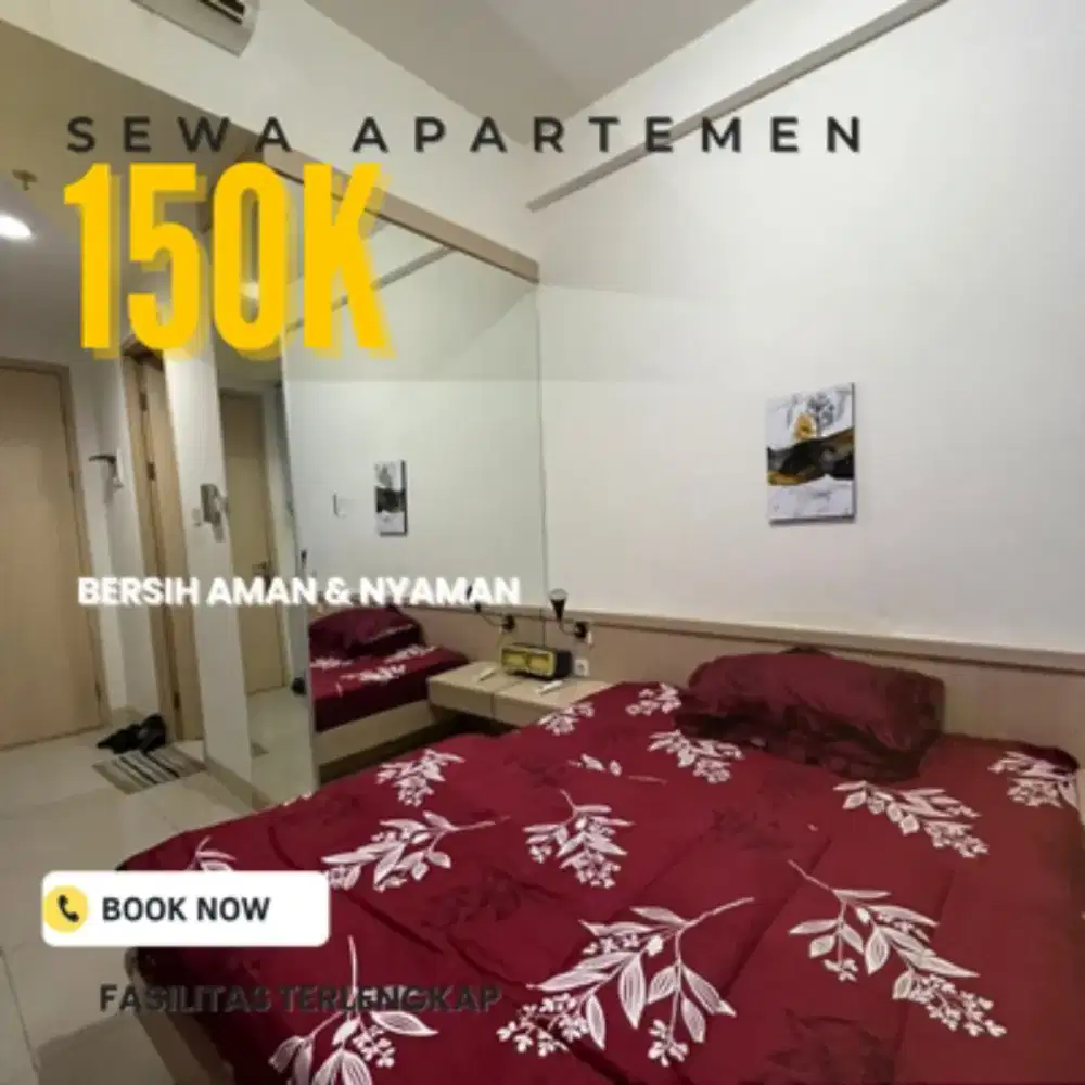 Sewa Apartemen Bekasi GRAND DHIKA CITY Harian/Transit Termurah