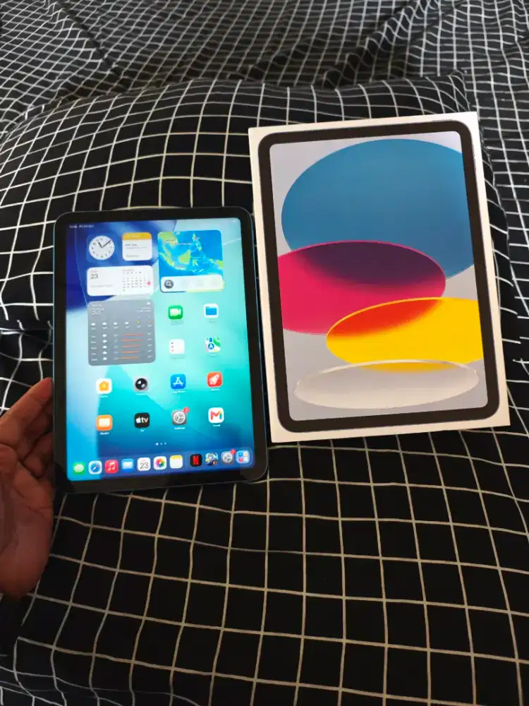 Ipad gen 10 256gb wifi inter Fullset No acc baca deskripsi bisa tt hp