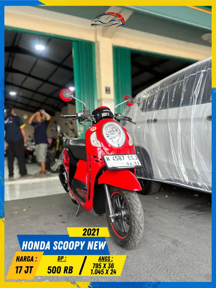 HONDA SCOOPY NEW 2021 GERCEP LURR HIKMAH MOTOR KEPUH MALANG