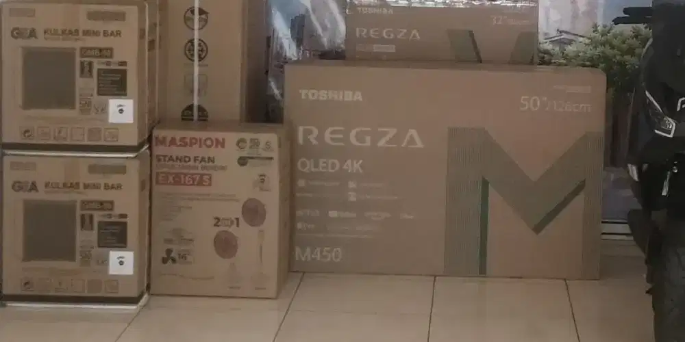 Dijual TV TOSHIBA QLED 4K Smart TV 50 M450RP seri REGZA M450
