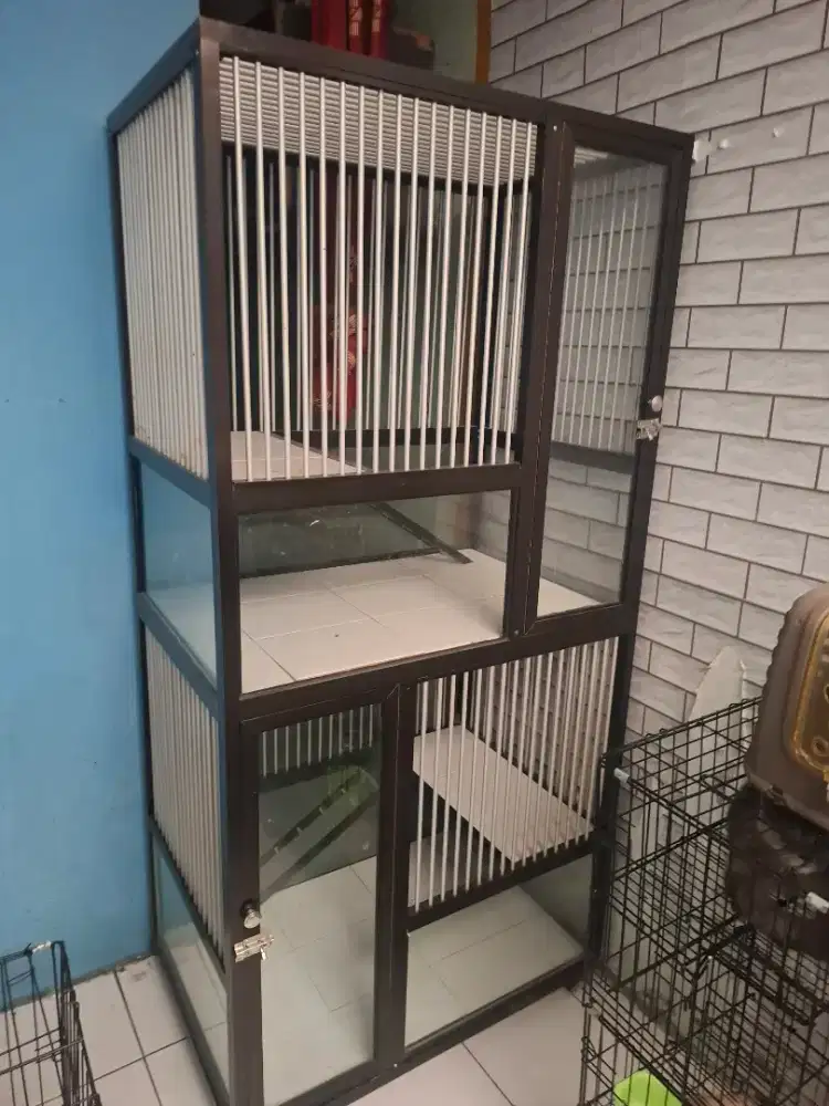 Kandang Kucing Aluminium