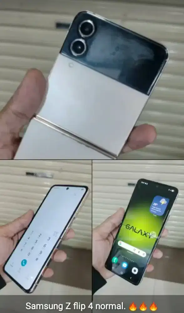 Dijuak Cepat !! Samsung Z Flip 4 mulus dan lengkap