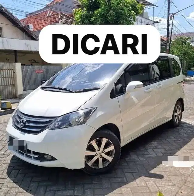 Di Cari Honda Freed PSD 2009 k atas Honda Freed E 2011 Freed 2012 Fred