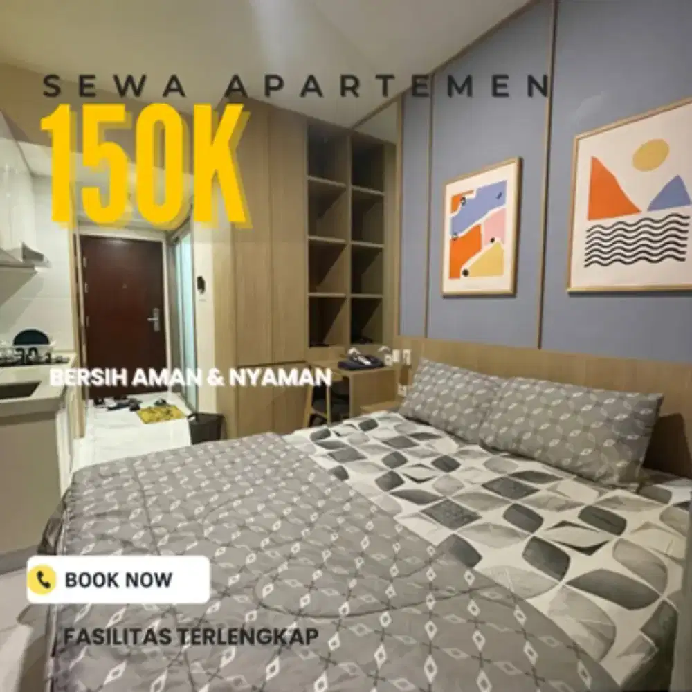 Sewa Apartemen TRANSPARK JUANDA Bekasi Harian/Transit Termurah