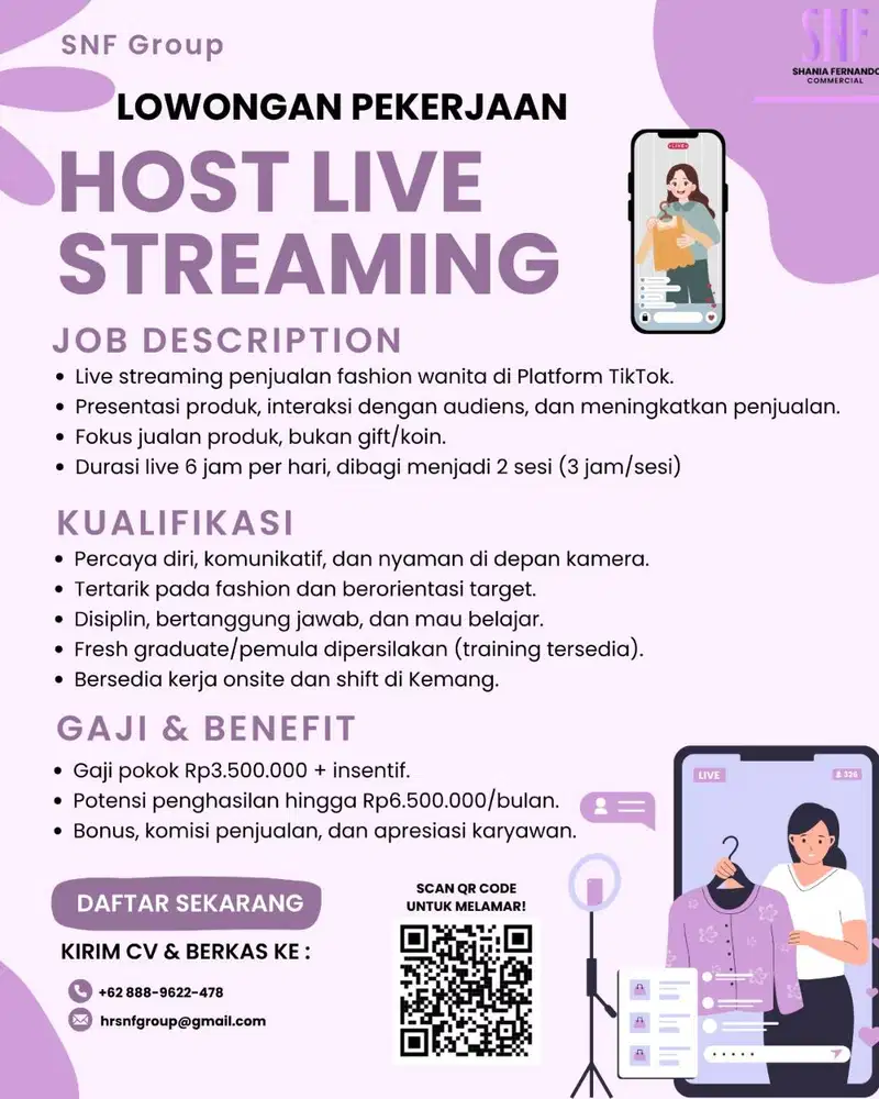 Host Live Streaming