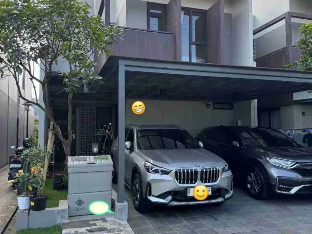 Rumah Cantik SEMI FURNISHED Siap Huni Di Cluster Summarecon Bandung harga 2.6 Milyar