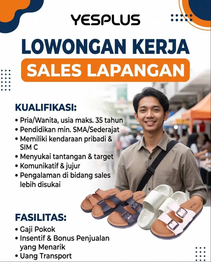 Lowongan Kerja Sales Grosir / Retail