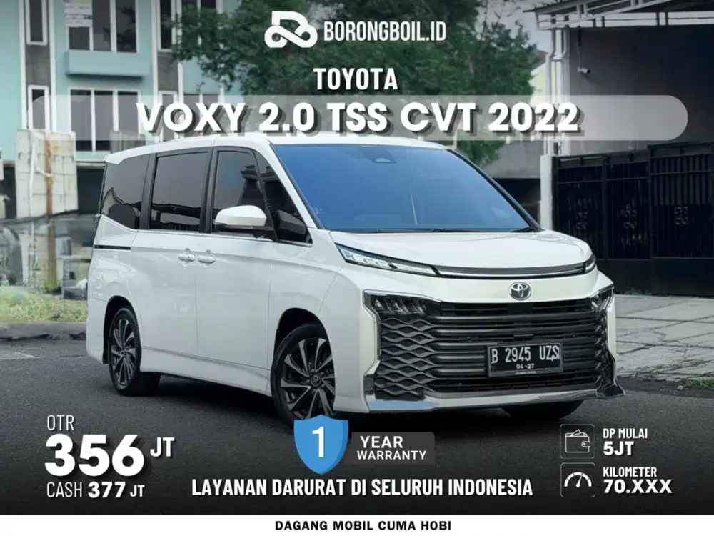TDP 5 JUTA || Toyota Voxy 2.0 TSS CVT 2022