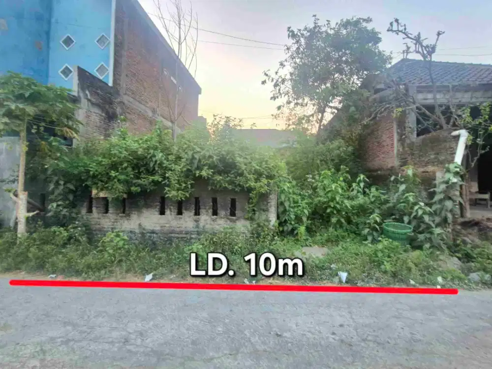 Tanah Kavling Pekarangan Siap Bangun Dekat Ke UNS dan Moewardi