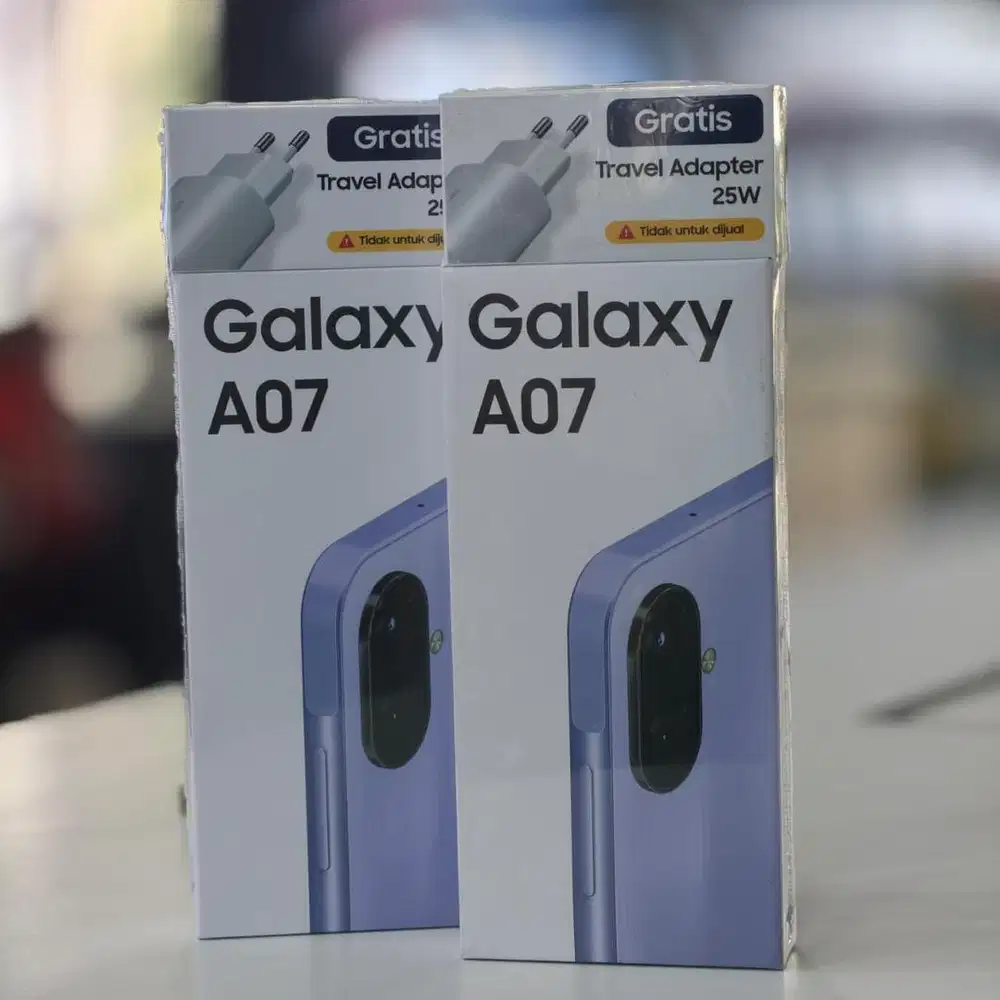 SAMSUNG A07 DISKON 300RB FREE ADAPTOR ORIGINAL 
