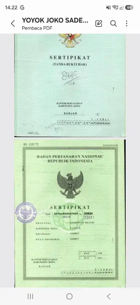 Dijual Rumah di KCG (Kota Citra Graha) Cluster Mawar, Blok D Nomor 25