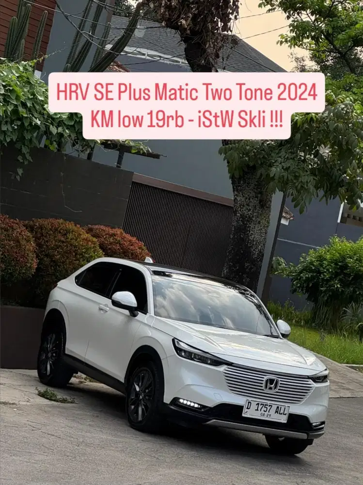 ANTiK 19rb - HRV SE Plus 2024 pk an 2025 matic murah bandung