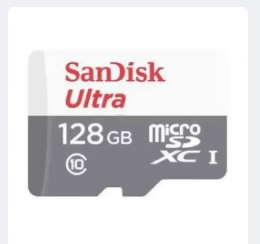 Micro SD 128GB Sansdisk