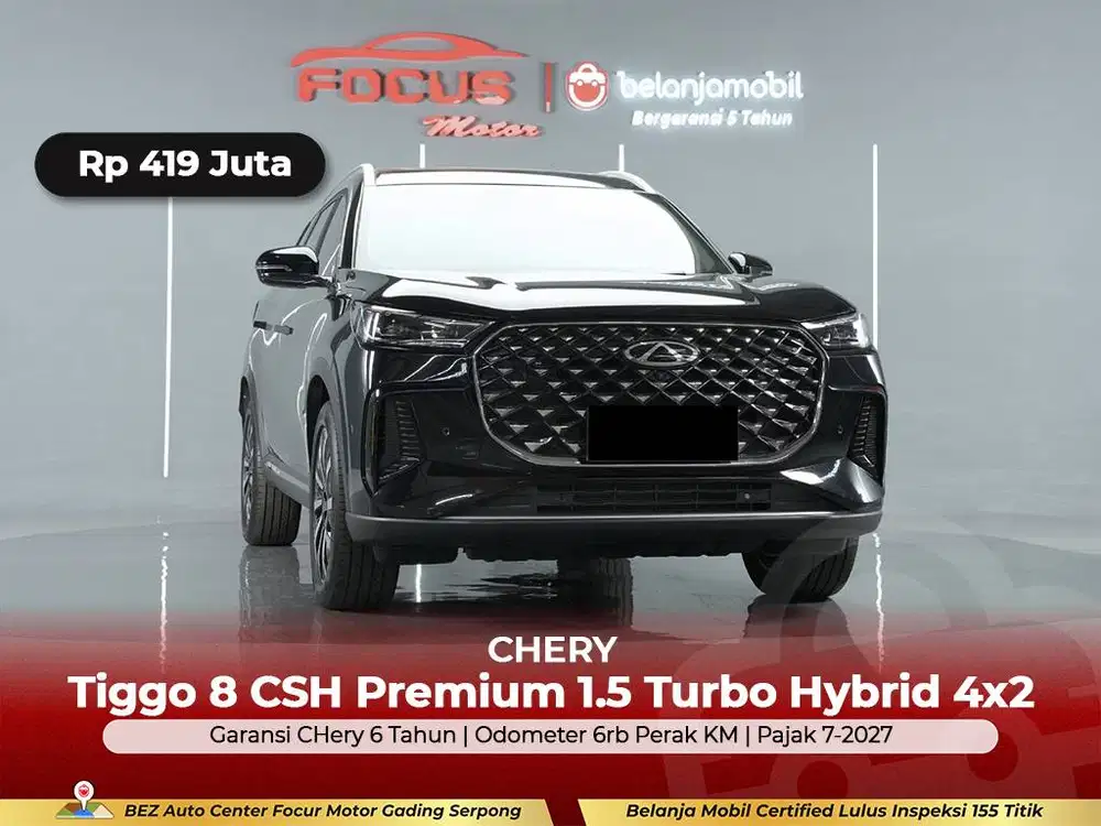 [ GARANSI 5THN KM 6RB ] Chery Tiggo 8 CSH Premium 1.5 2024/2025/2026