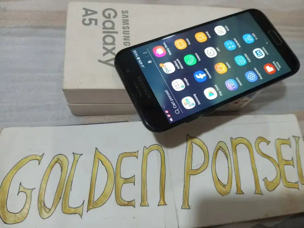 Galaxy A5-4G.Ram 3/32GB.Amoled.ORI.NFC #GOLDEN PONSEL