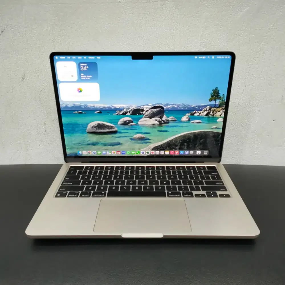 Macbook Air 13 inch 2022 Chip M2 RAM 8GB SSD 256GB ( No Box )