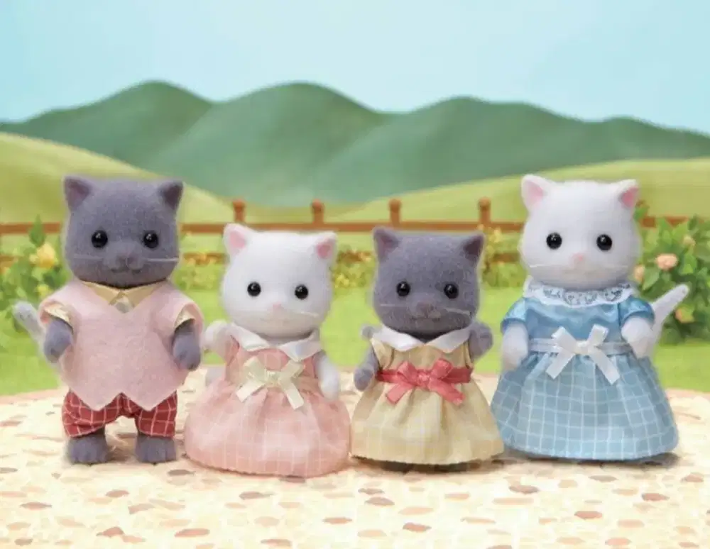 Sylvanian Persian Cat