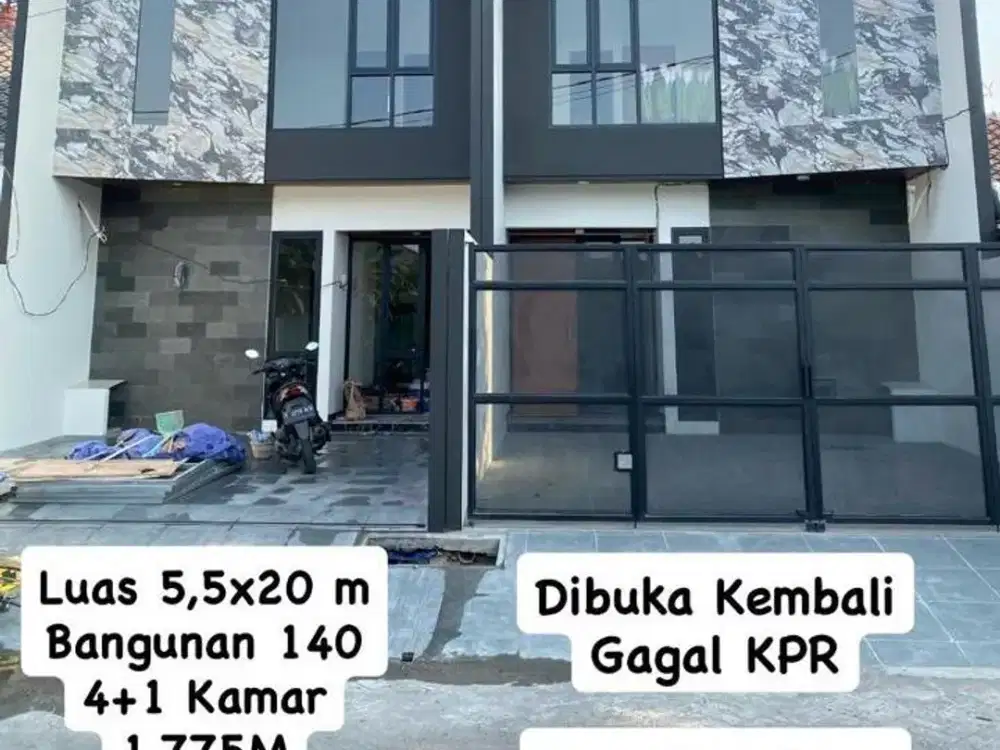 Rungkut baru gress 2lt lokasi strategis