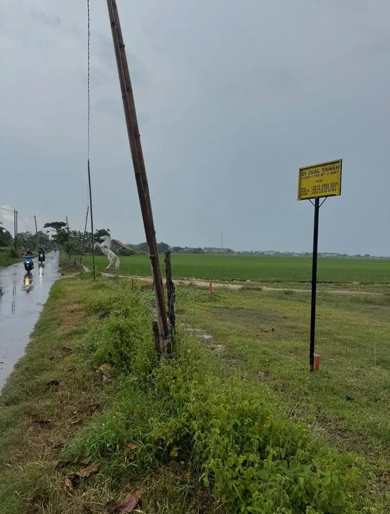 Tanah kapling pinggir jalan murah
