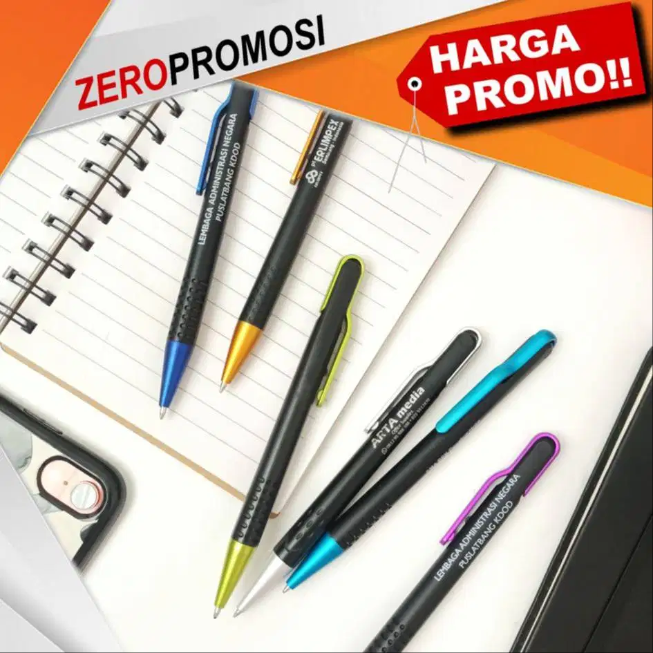 Pulpen Pretty Custom Logo Souvenir Ekonomis