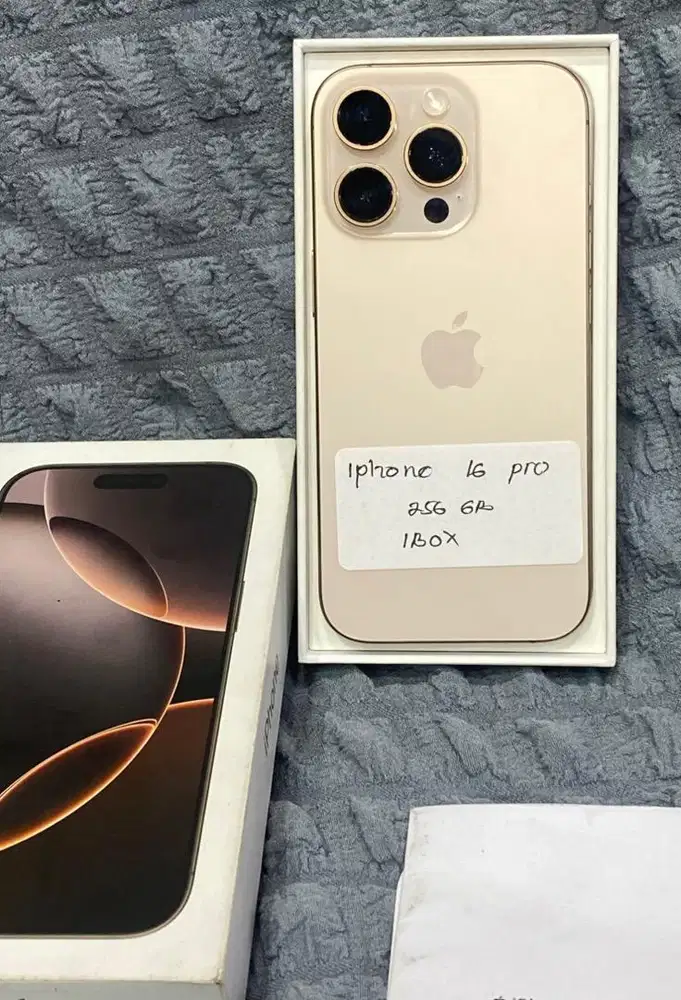 iphone 16 pro 256gb ibox fullset