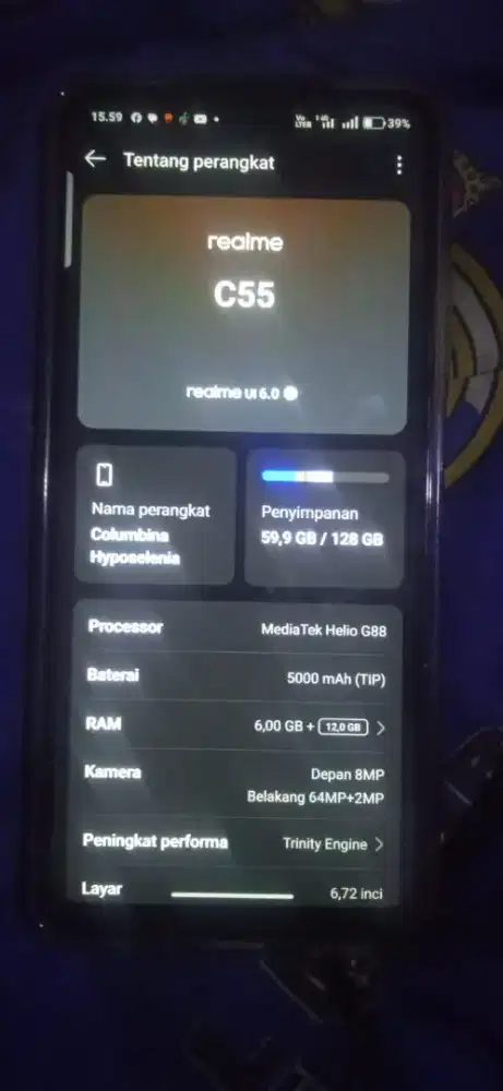 Reeme c55 ram 6+12/ 128
