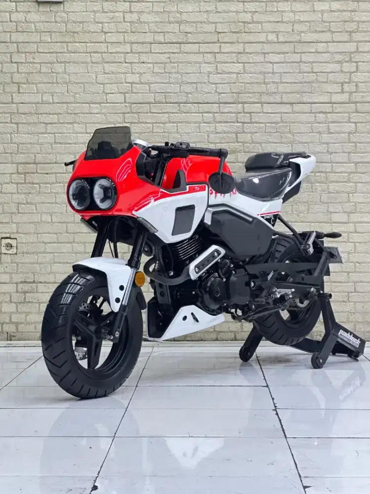 Odo 800 Bekas Rasa Baru!!CF motopapio X-01 2024 Plat R Mulus-Mustika