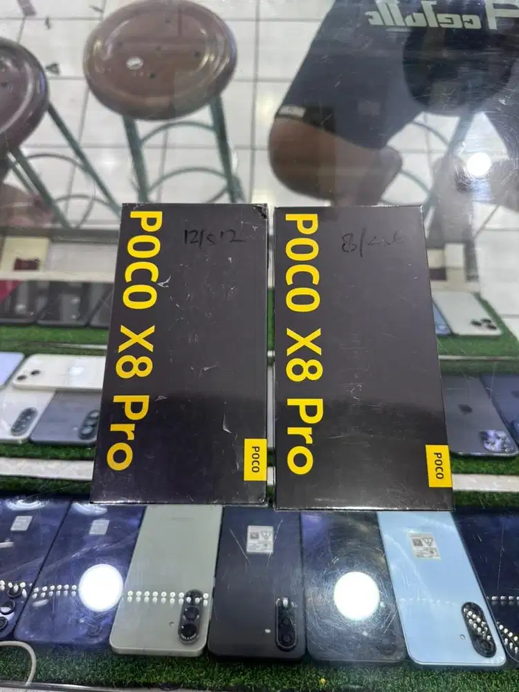 poco x8 pro ram8/256 dan 12/512 newww