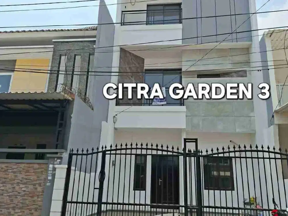 Dijual Rumah baru di Citra Garden 3, 6x15, 3 lt