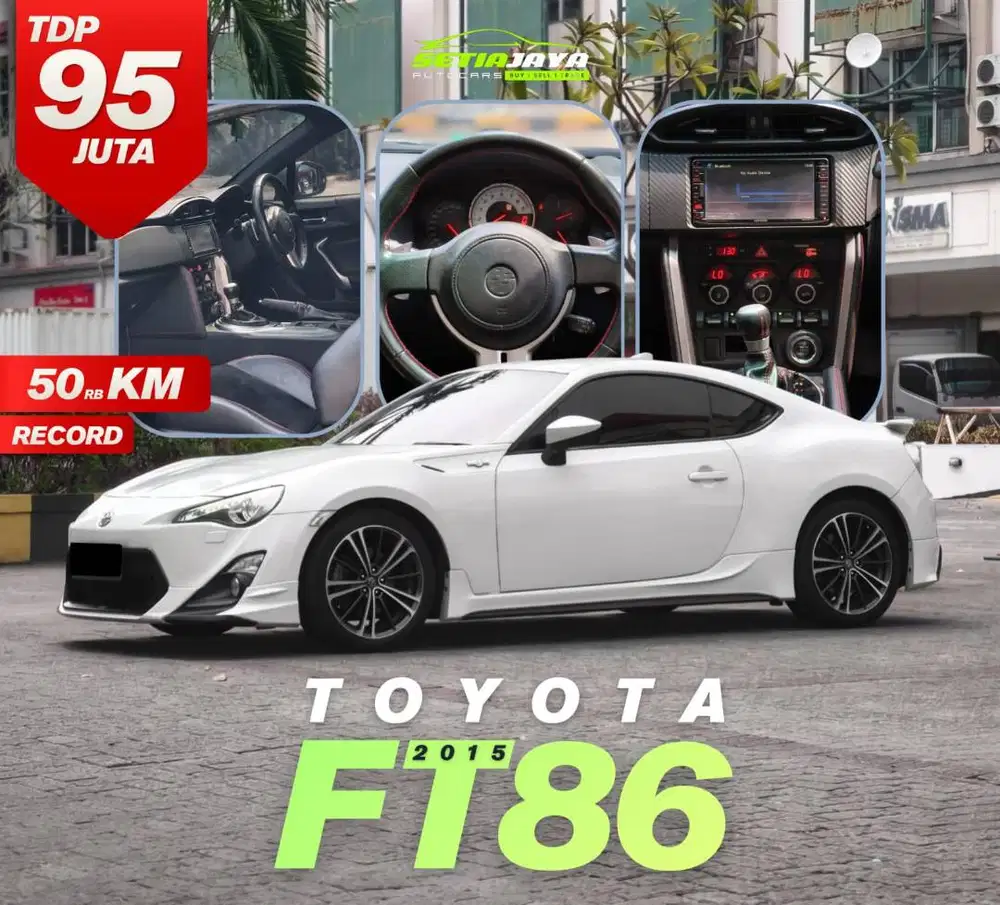 TOYOTA 86 2015 KM IMPIAN