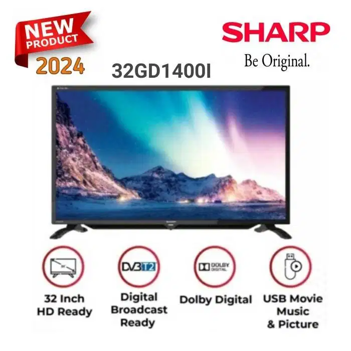 Sharp AQUOS LED 2T-C32GD1400i - Digital