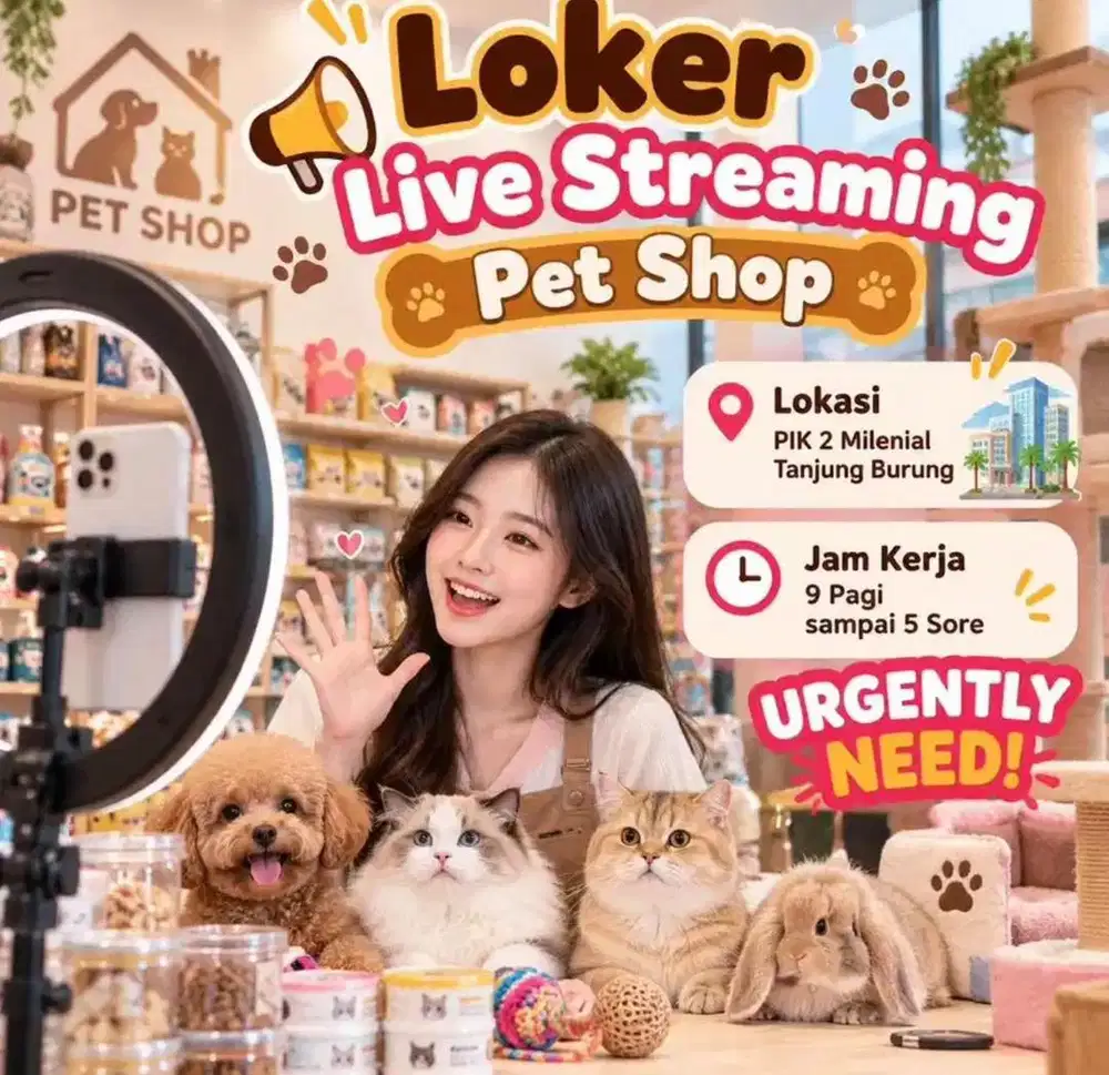 Dicari Host Live