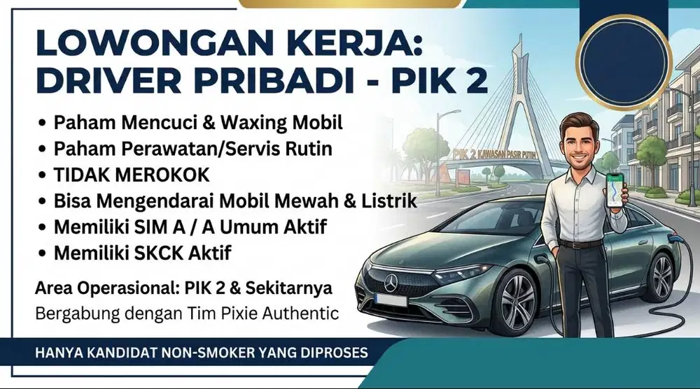 Driver Pribadi - Jakarta Utara PIK