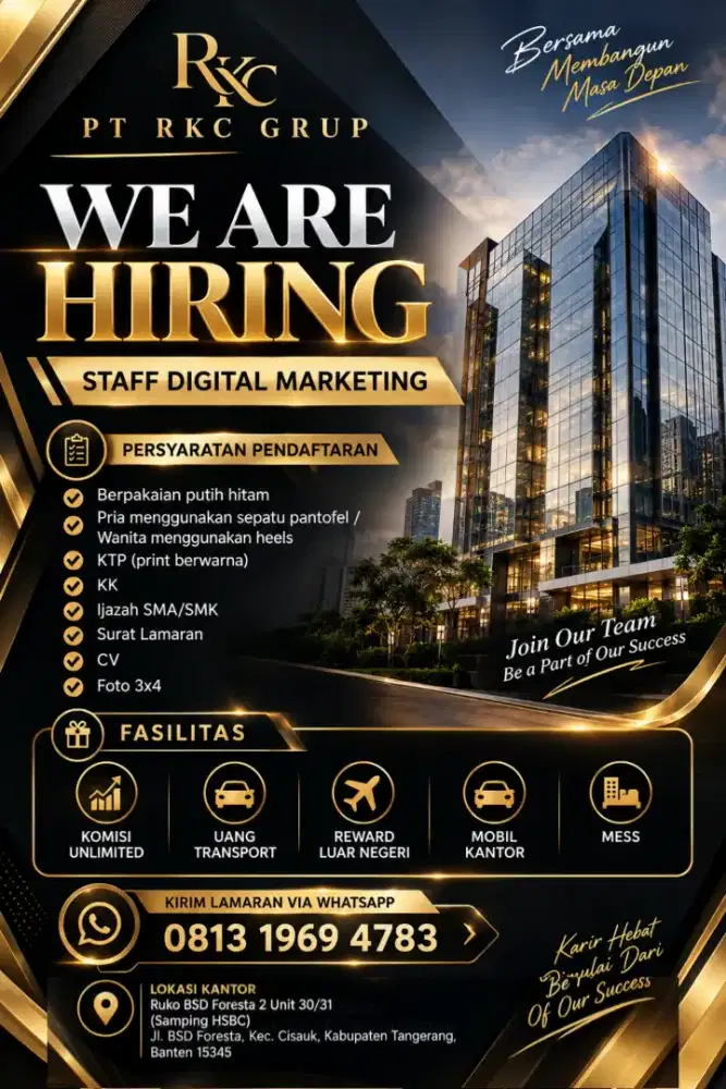 Info Lowongan Kerja Kantor