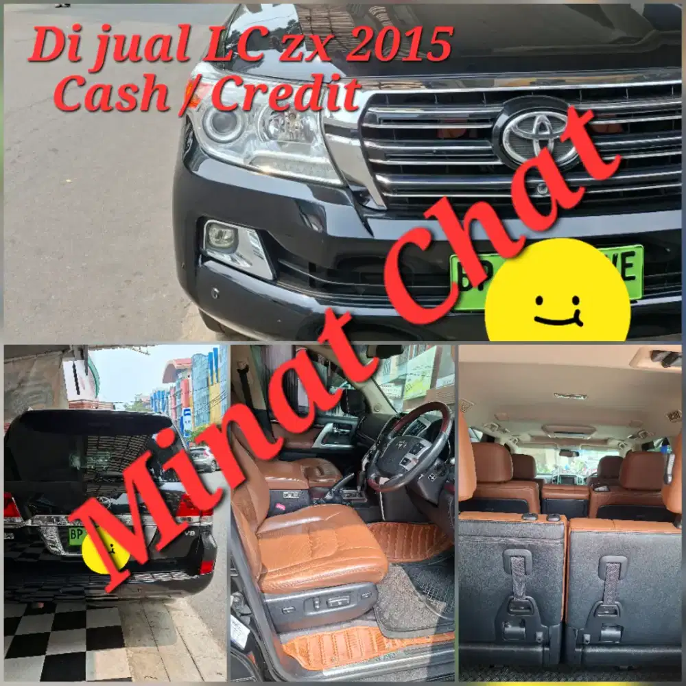 Di jual & Credit Land Cruiser ZX 2015