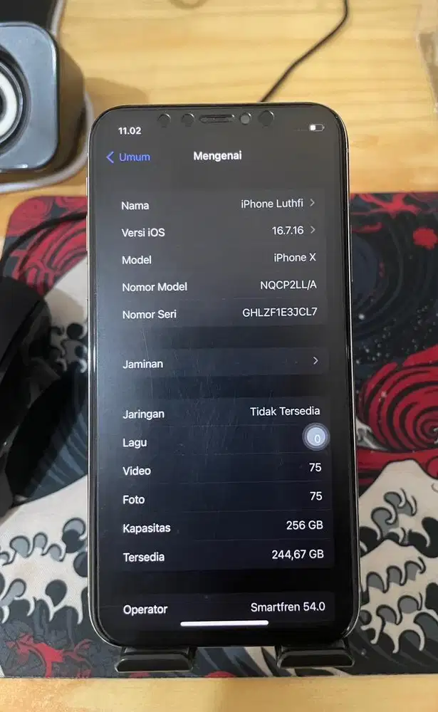 IPhone X inter 256 gb