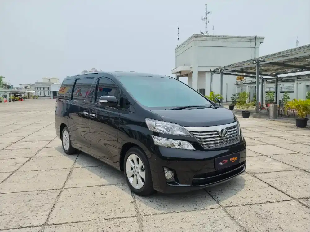 Toyota vellfire 2.4 V matic promo menarik TDP 10% 2011