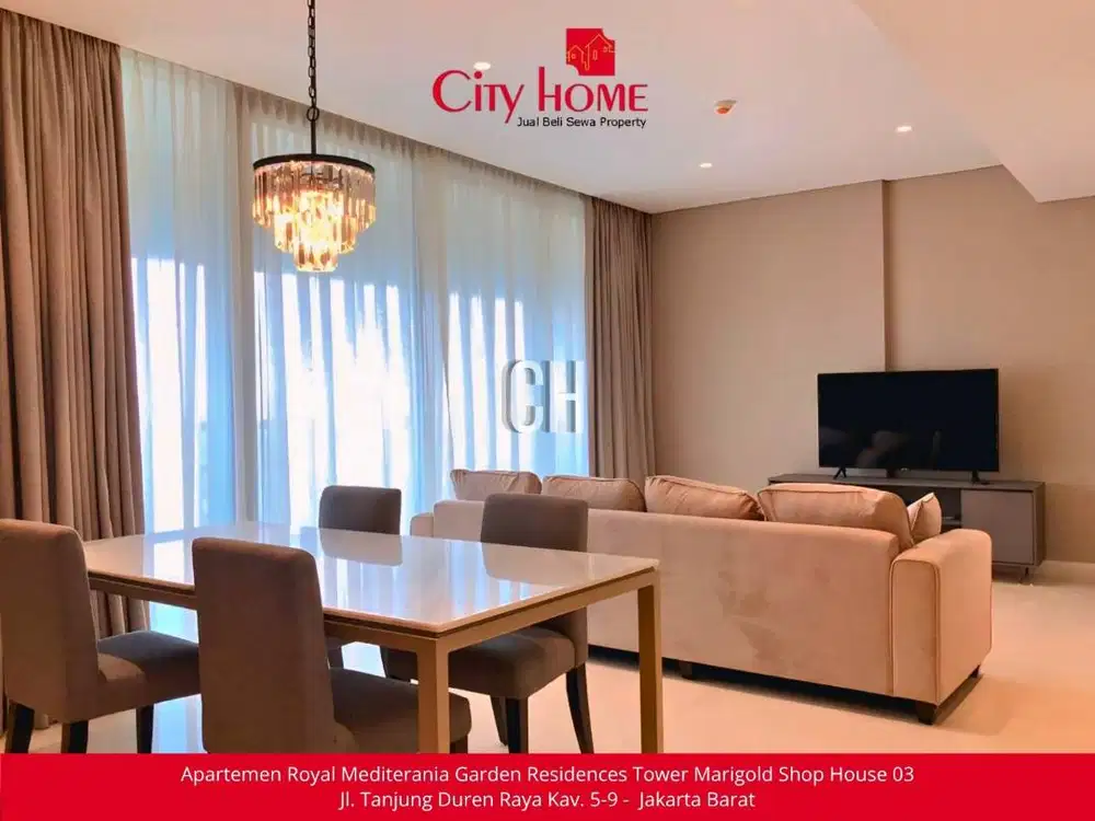 Dijual Apartemen Capital Residence – Luas 170 M², Tipe 3 BR