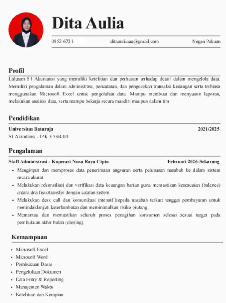 administrasi atau akuntansi