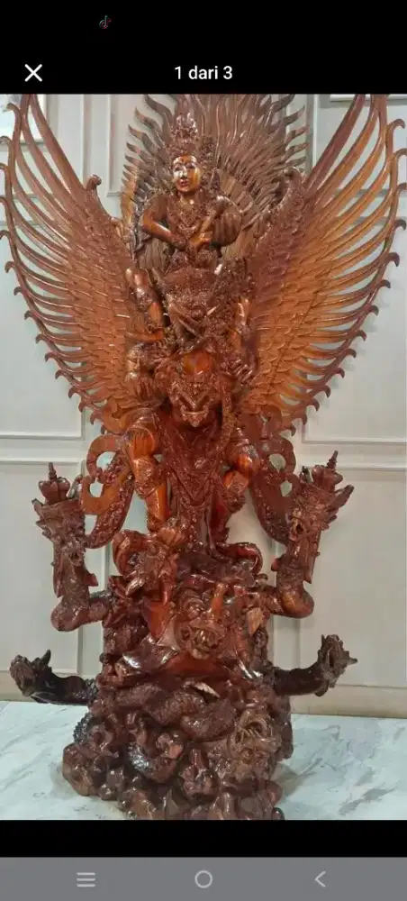 Patung Bali GWK Masterpiece tinggi 2,8 meter