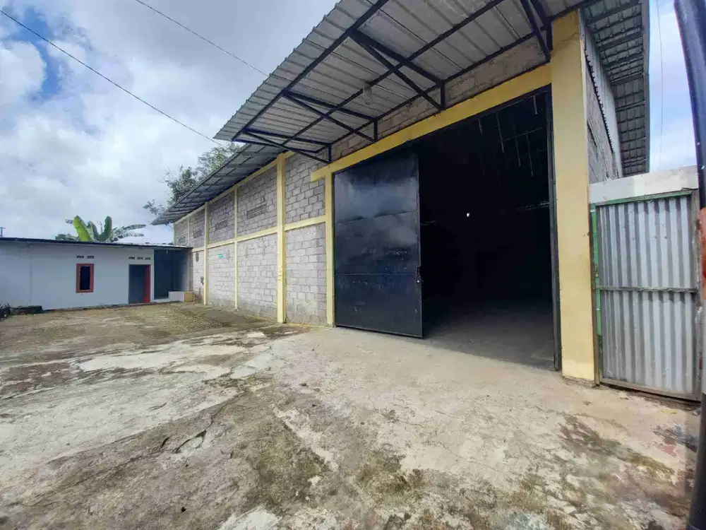 Disewakan gudang luas & murah mlati sleman dekat palagan